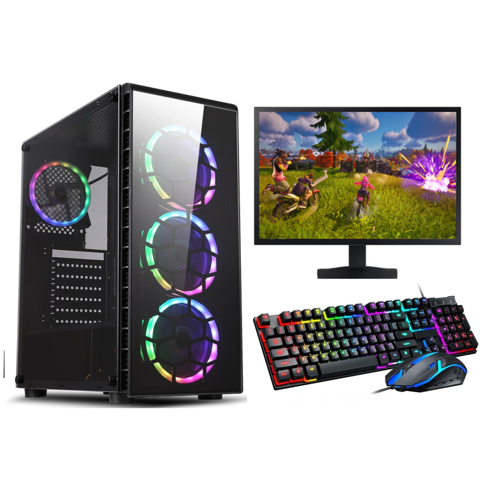 FCS Gaming PC Bundle Intel Core i7 16GB 1TB 4GB 1630 Windows 10 Wi-Fi Warranty