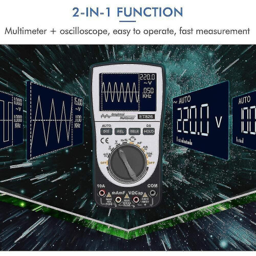Meter Oscilloscope, Two In Digital Oscilloscope Meter on OnBuy