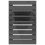 VidaXL (grey) vidaXL 2x Solid Wood Pine Wall-mounted Bedside Shelves Storage Multi Colours 6