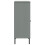 VidaXL (grey) vidaXL Solid Wood Bookcase with Metal Legs OSLO Book Storage Multi Colours 6
