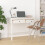 VidaXL (white) vidaXL Solid Wood Pine Desk with Drawers Writing Standing Desk Multi Colours 3