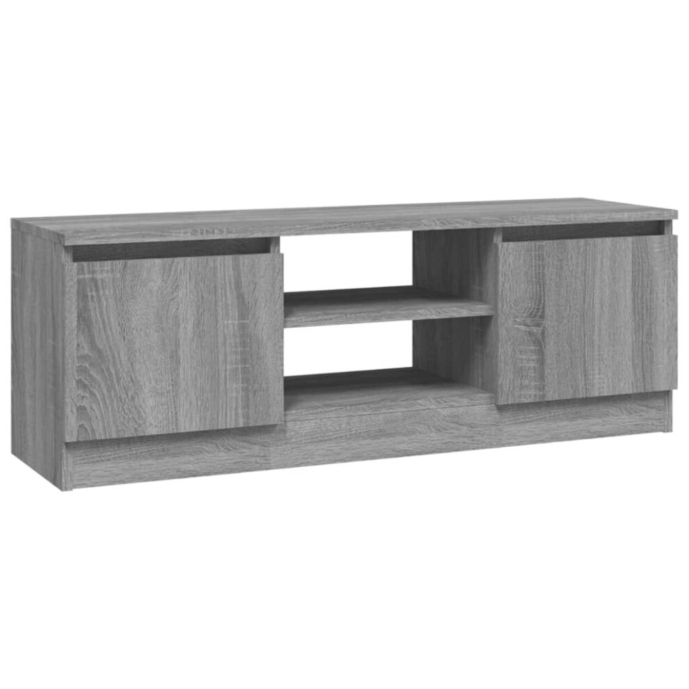 (grey sonoma) vidaXL TV Cabinet With Door Media Unit Cabinet Stand Furniture Multi Colours