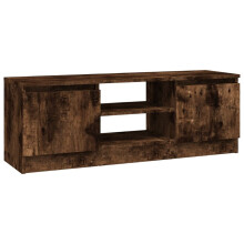 (smoked oak) vidaXL TV Cabinet with Door Media Unit Cabinet Stand Furniture Multi Colours
