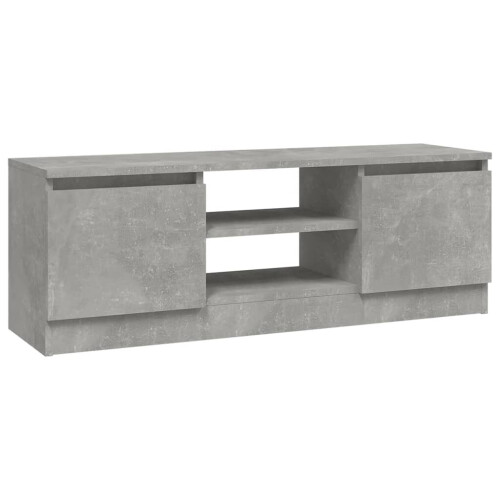(concrete grey) vidaXL TV Cabinet with Door Media Unit Cabinet Stand Furniture Multi Colours