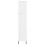 VidaXL (white) vidaXL Solid Wood Bookcase with 2 Drawers OSLO Storage Rack Multi Colours 6