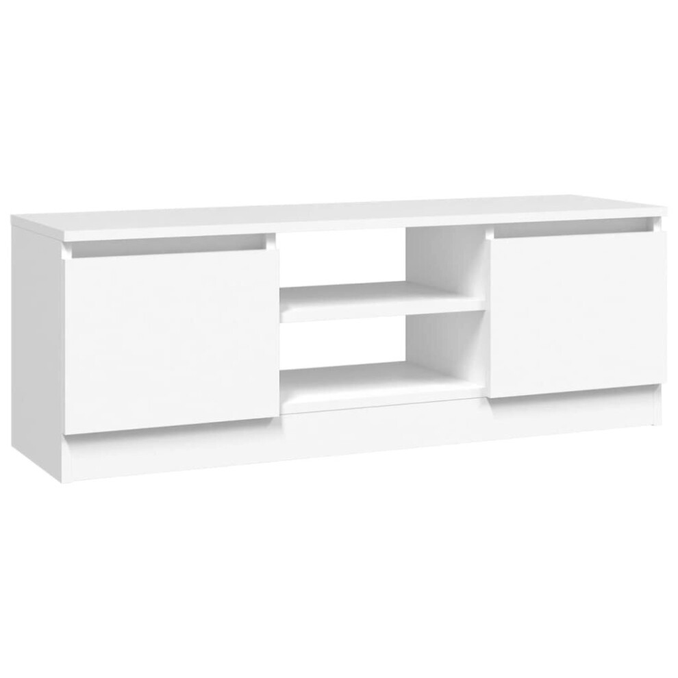 (white) vidaXL TV Cabinet With Door Media Unit Cabinet Stand Furniture Multi Colours