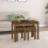 VidaXL (honey brown) vidaXL 3x Solid Wood Pine Nesting Tables Stackable Nesting Stand Multi Colours 3