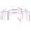 VidaXL (honey brown) vidaXL 3x Solid Wood Pine Nesting Tables Stackable Nesting Stand Multi Colours 10