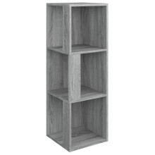 (grey sonoma, 33 x 33 x 100 cm) vidaXL Corner Cabinet Rack Standing Shelf Storage Cabinet Engineered Wood