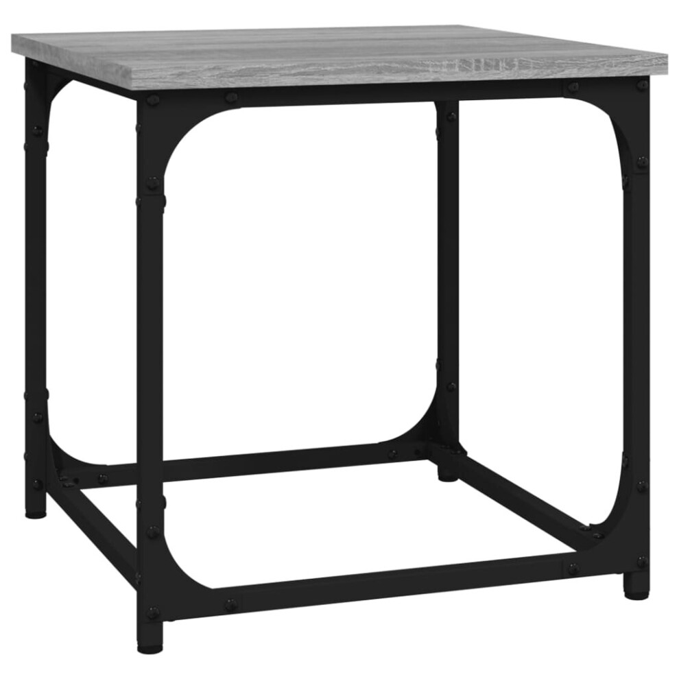 Vidaxl (Grey Sonoma) Side Table Engineered Wood Couch Tea End Coffee Table Multi Colours