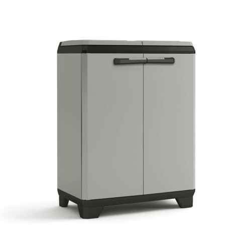 Keter Keter Recycling-Schrank Planet grau und schwarz 445043