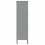 VidaXL (grey) vidaXL Solid Wood Bookcase with Metal Legs OSLO Book Storage Multi Colours 6