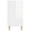 VidaXL (high gloss white) vidaXL Sideboard Side Cabinet Organiser Cupboard Highboard Engineered Wood 8