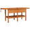 VidaXL (without cabinet) vidaXL Workbench with Drawers and Vices Workshop Craft Table Solid Wood Acacia 6