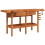 VidaXL (without cabinet) vidaXL Workbench with Drawers and Vices Workshop Craft Table Solid Wood Acacia 2