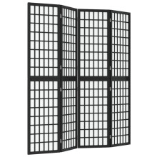 (black, 160 x 170 cm) vidaXL Folding 6-Panel Room Divider Japanese Style Shoji Multi Colours/Sizes