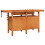 VidaXL (with cabinet) vidaXL Workbench with Drawers and Vices Workshop Craft Table Solid Wood Acacia 5