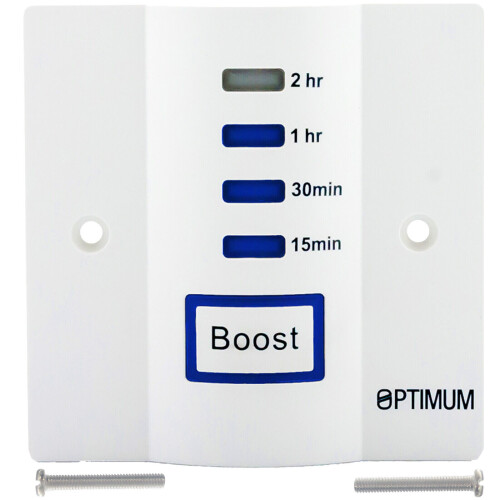 SPARES2GO Electronic Boost Timer UNIVERSAL 15 Mins 2 Hour Immersion Heater Energy Saving