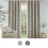 Catherine Lansfield Catherine Lansfield Alder Trees 100% Cotton Lined Eyelet Curtains 1