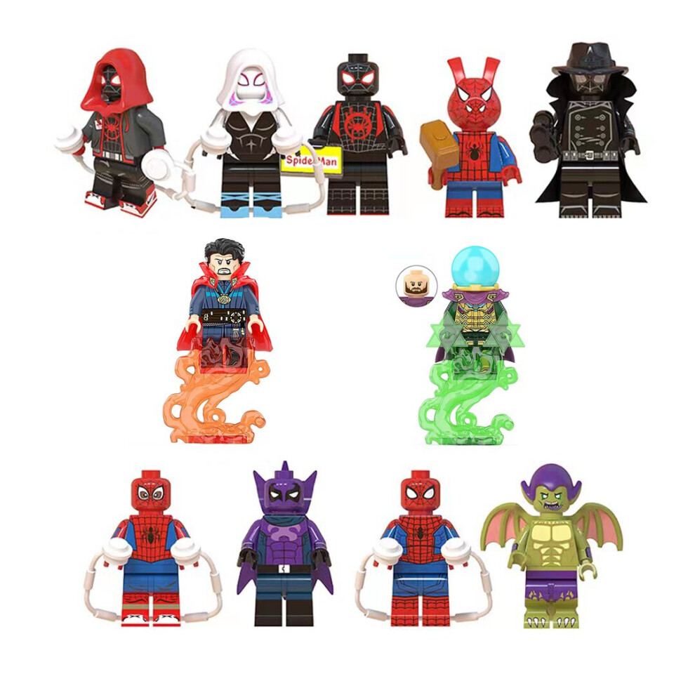 (11PCS) Marvel Superheroes Minifigures Toys Fit Lego