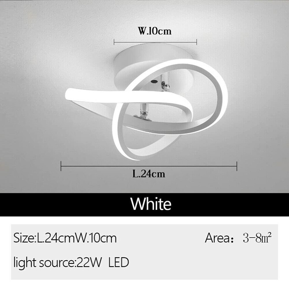 Creative LED Ceiling Lamp Modern Living Room Bedroom Interior Aisle Ce