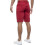 Ze Enzo (34, Red) Enzo Mens Chino Shorts 4