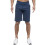 Ze Enzo (34, Blue) Enzo Mens Chino Shorts 3