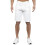 Ze Enzo (40, White) Enzo Mens Chino Shorts 3