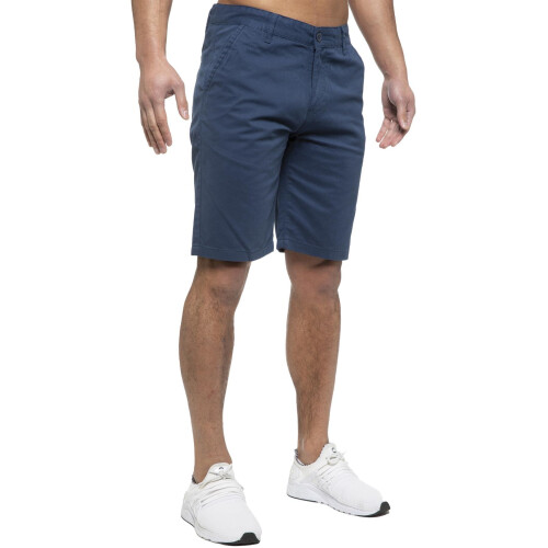 Ze Enzo (32, Blue) Enzo Mens Chino Shorts 1