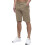 Ze Enzo (30, Beige) Enzo Mens Chino Shorts 1