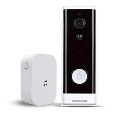 Smart Video Doorbell Wireless with Chime, WiFi Door Bell with Camera Wireless. Full HD WiFi Security Camera with Motion Detection, Night Vision,