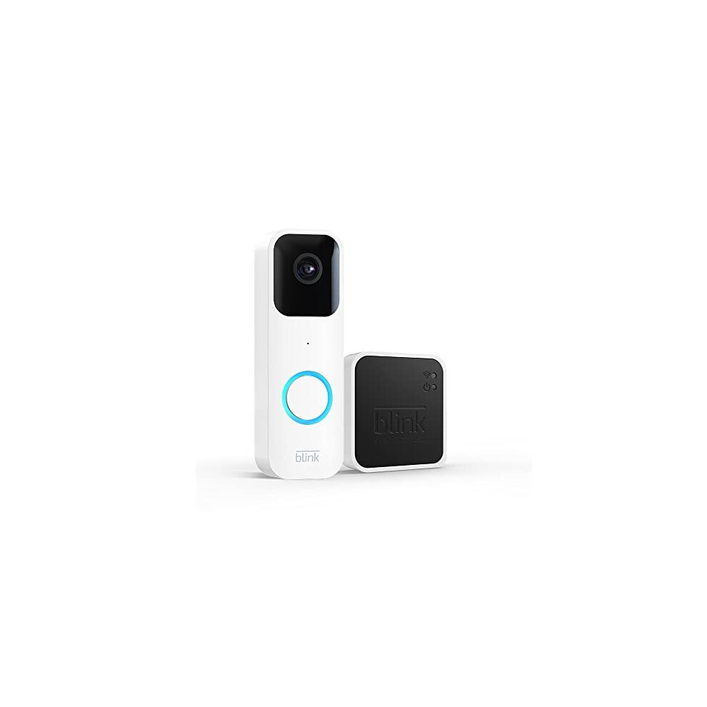 Blink Video Doorbell + Sync Module 2 | Two-way audio, HD video, motion and chime app alerts, easy setup, weather resistant and Alexa enabled ? wired