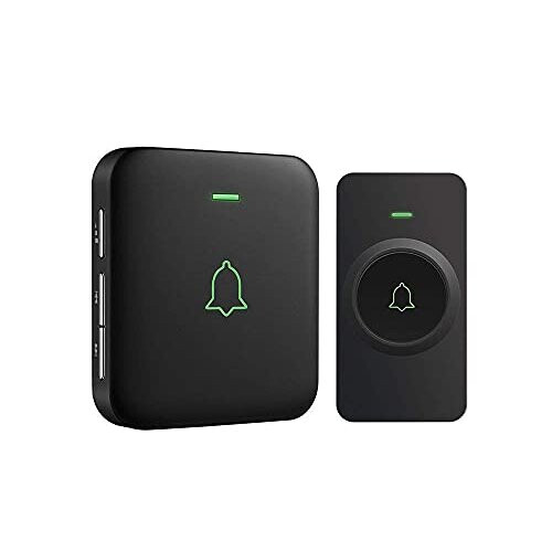AVANTEK Wireless Doorbell - Code 52, 1000ft Range, IP55 Waterproof, Mini Receiver, 52 Chimes, 5 Volume Levels