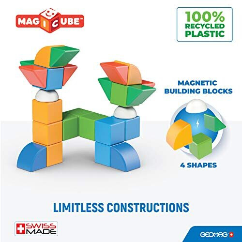Geomag Geomag Magicube 4 Shapes 32 Pcs 2