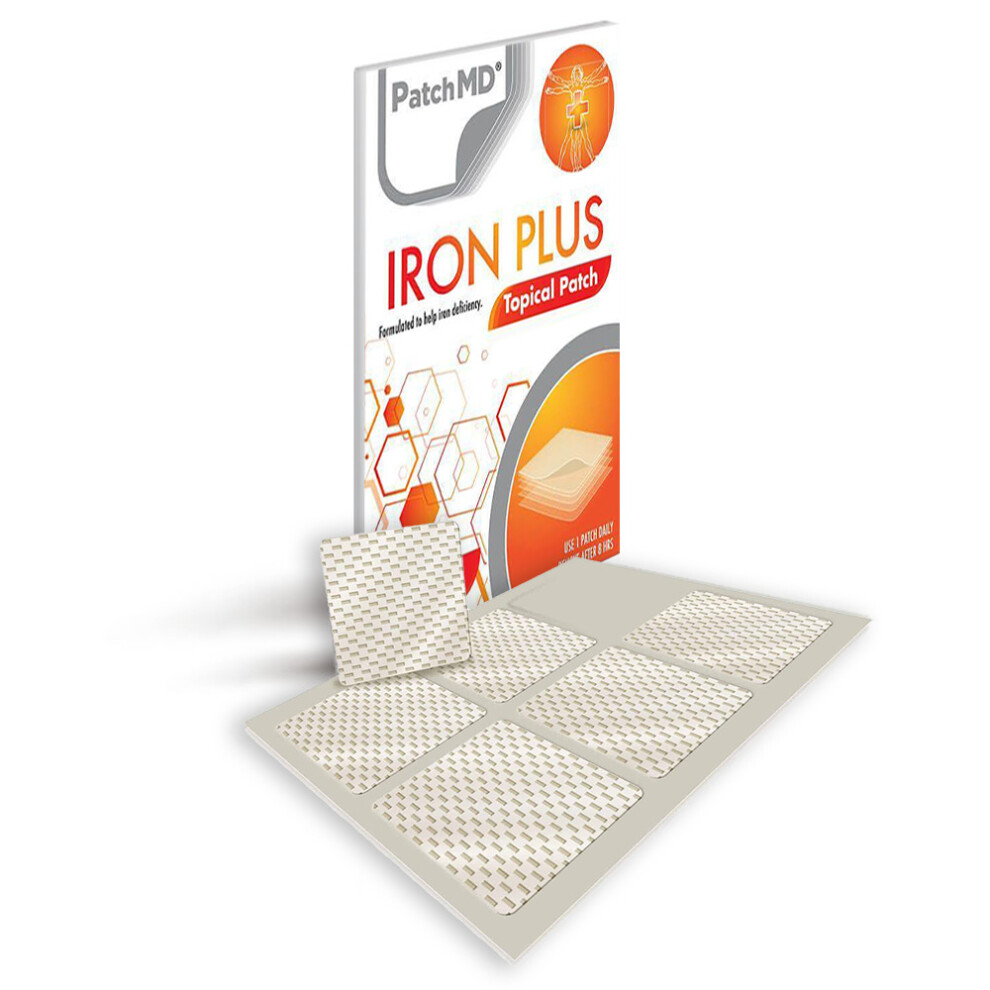 Patchmd Iron Plus Topical Patch - 30 Daily Patches