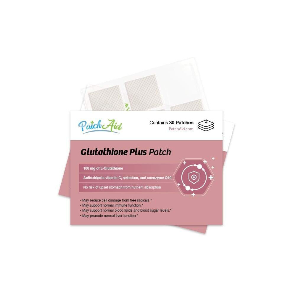 Patch Aid Glutathione Plus Topical Patch - 30 Daily Patches