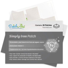 Patch Aid Simply Iron Topical Patch - 30 Daily Patches