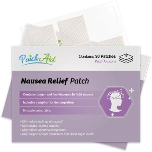 PatchAid, Nausea Relief Patch, 30 Patches