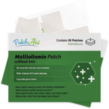 PatchAid, Multivitaminowy naklejka bez żelaza, 30 naklejek