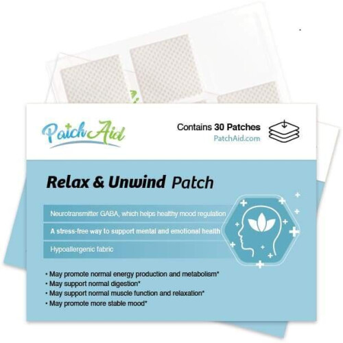 PatchAid, Entspannen und Entspannen Patch, 30 Patches