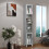 Costway Tall Bathroom Storage Cabinet Freestanding Slim Tower Cabinet 2