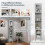 Costway Tall Bathroom Storage Cabinet Freestanding Slim Tower Cabinet 5