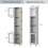 Costway Tall Bathroom Storage Cabinet Freestanding Slim Tower Cabinet 3