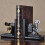 Vintage nostalgic movie projector bookend ornament 1