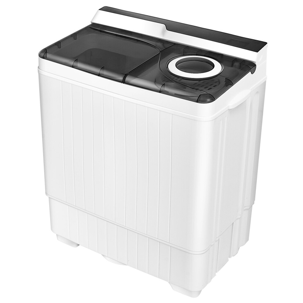 8.5 kg Twin Tub Portable Laundry Washer Semi-automatic Washing Machine