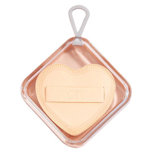 Reusable Makeup Puff Heart Shaped Makeup Sponges Cosmetic Tool With Storage Box