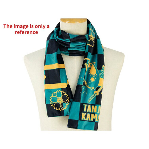 (E) NEW'C Sonic Pattern Scarf Warm Winter Neck Shawl Wrap 2