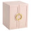 (Pink) Jewellery box with double doors 5layers waterproof 1