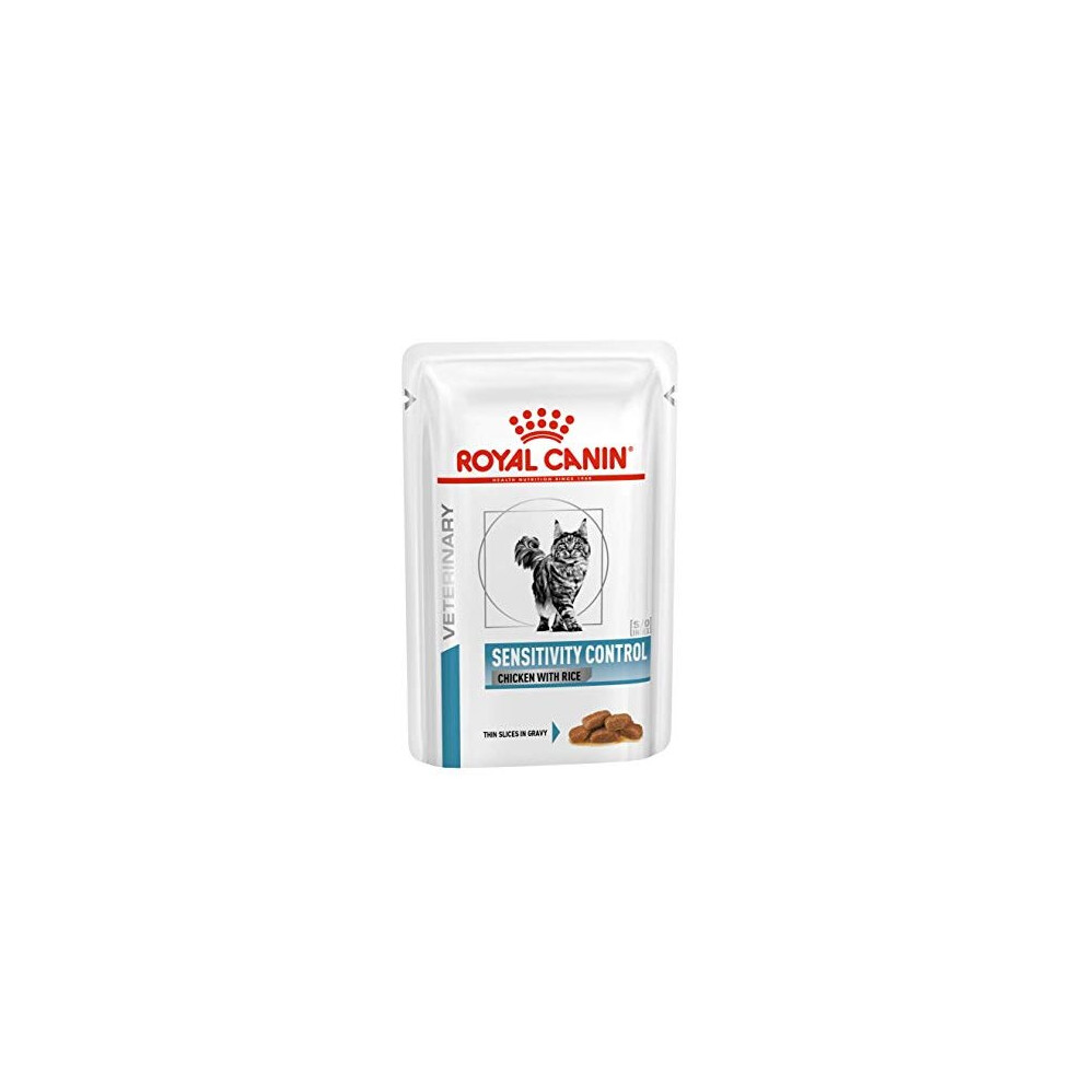 Royal Canin Sensitivity Control Cat Wet 12 x 100g - Chicken & Rice Pouch