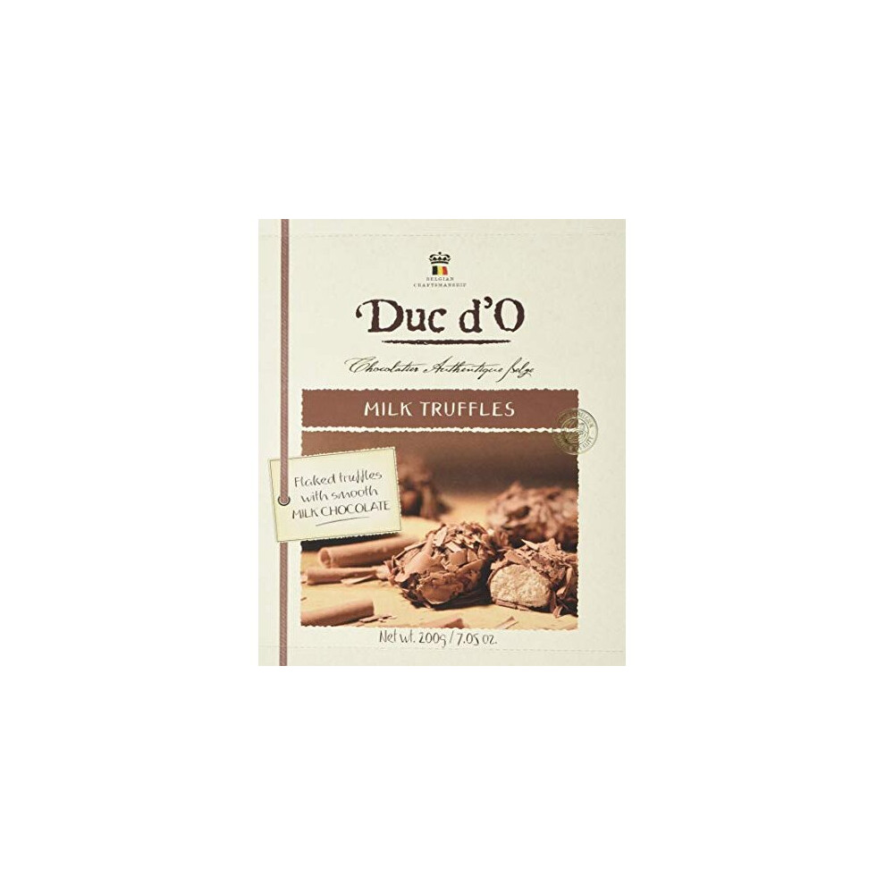 Duc d'O Milk Chocolate Truffles 200 g